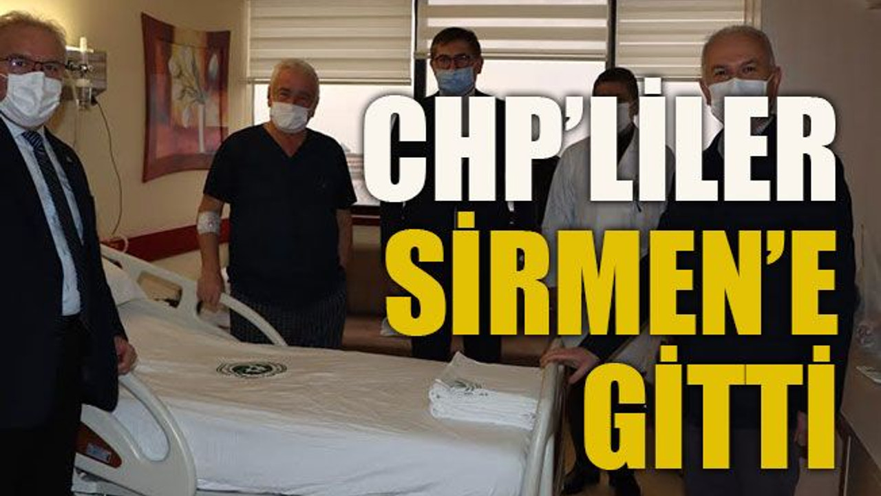 CHP’liler Sirmen’e gitti
