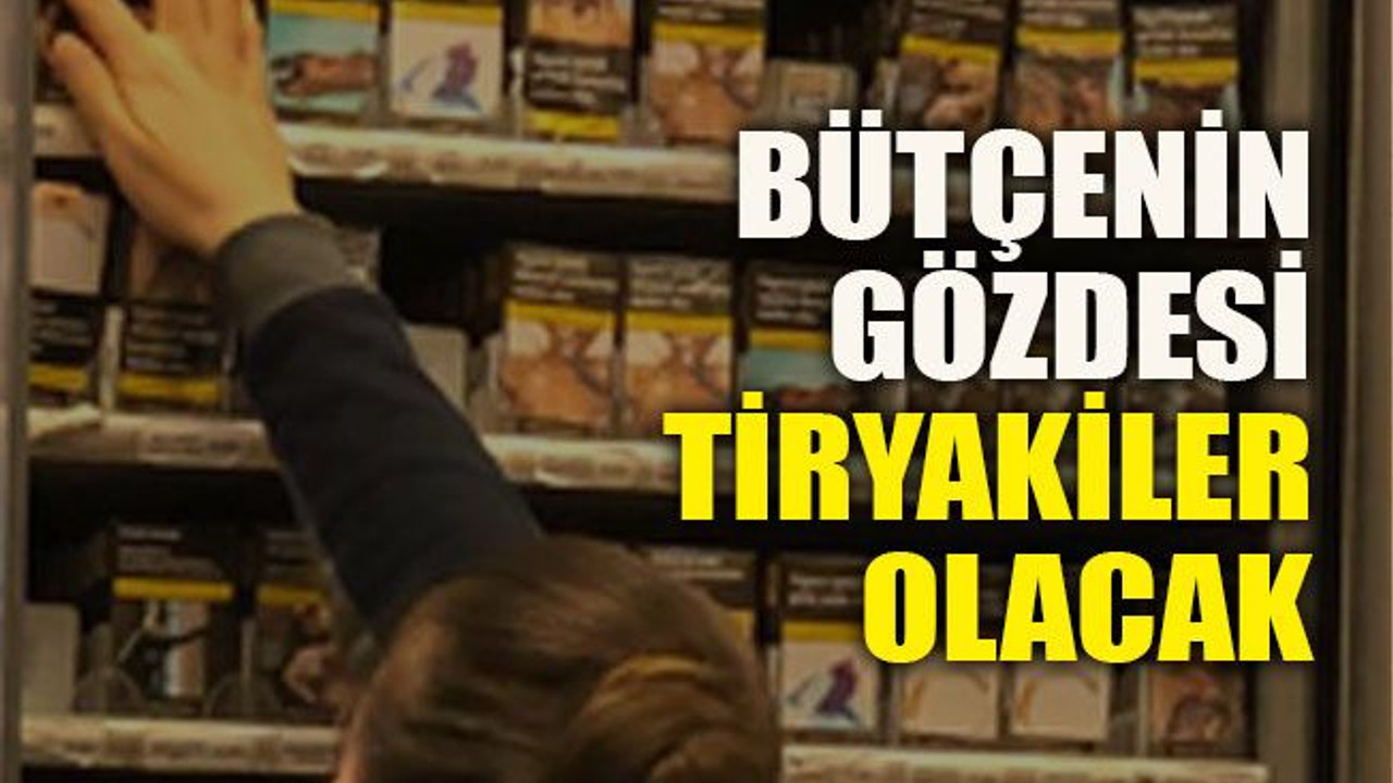 Bütçenin gözdesi tiryakiler olacak