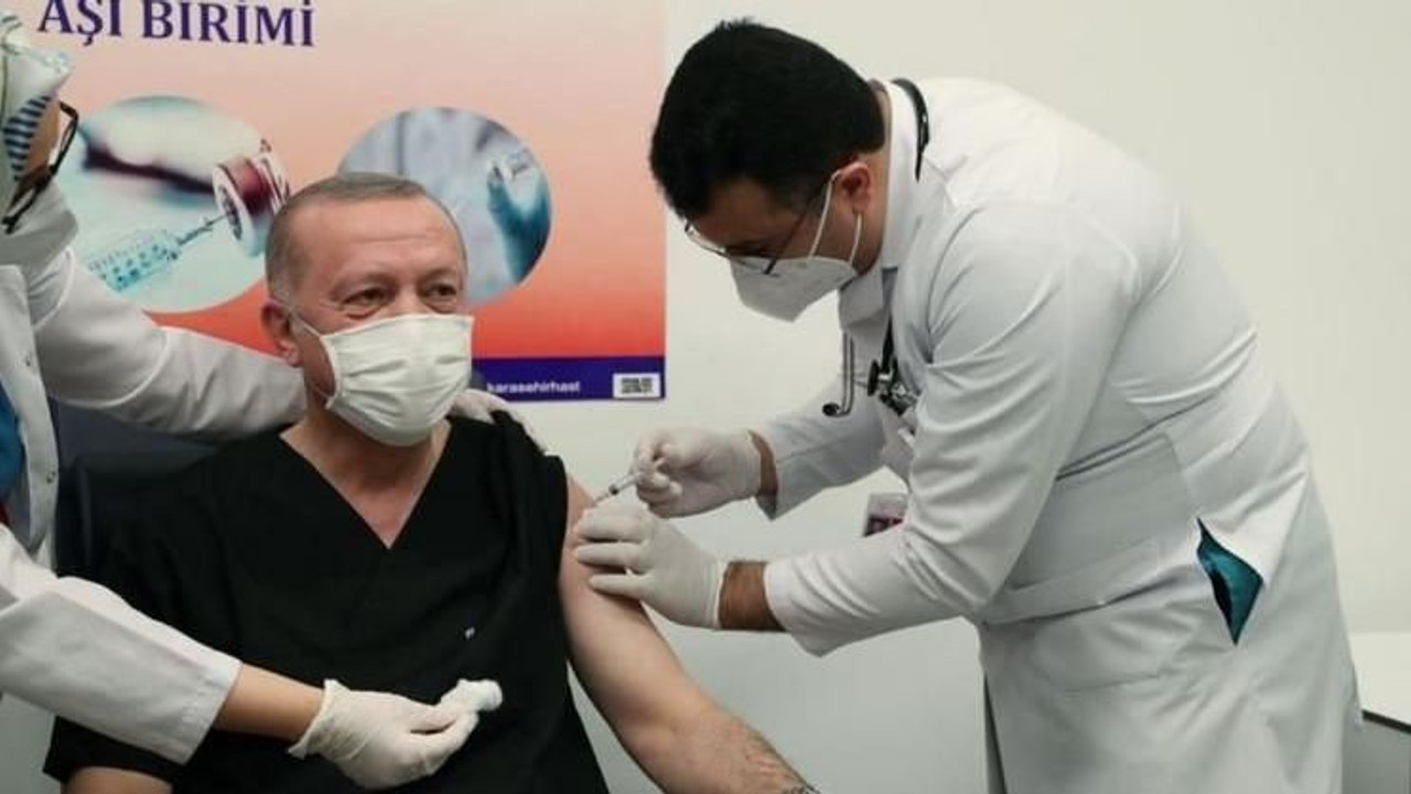 Erdoğan corona aşısı oldu