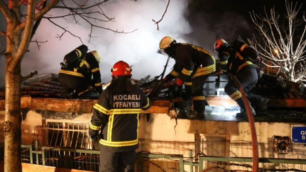 Sobadan çıkan yangın evi küle çevirdi
