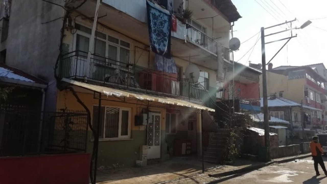Bebek dehşetinin yaşandığı ev görüntülendi