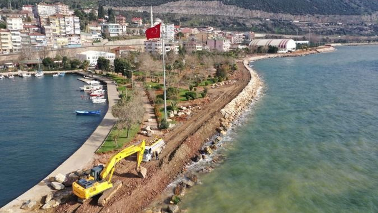 Körfezin güzelliği seyir terasından izlenecek