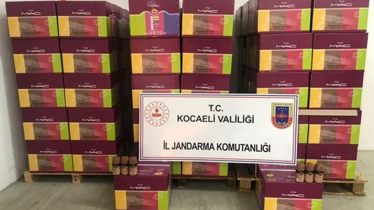 150 bin TL değerinde sahte deodorant ele geçirildi