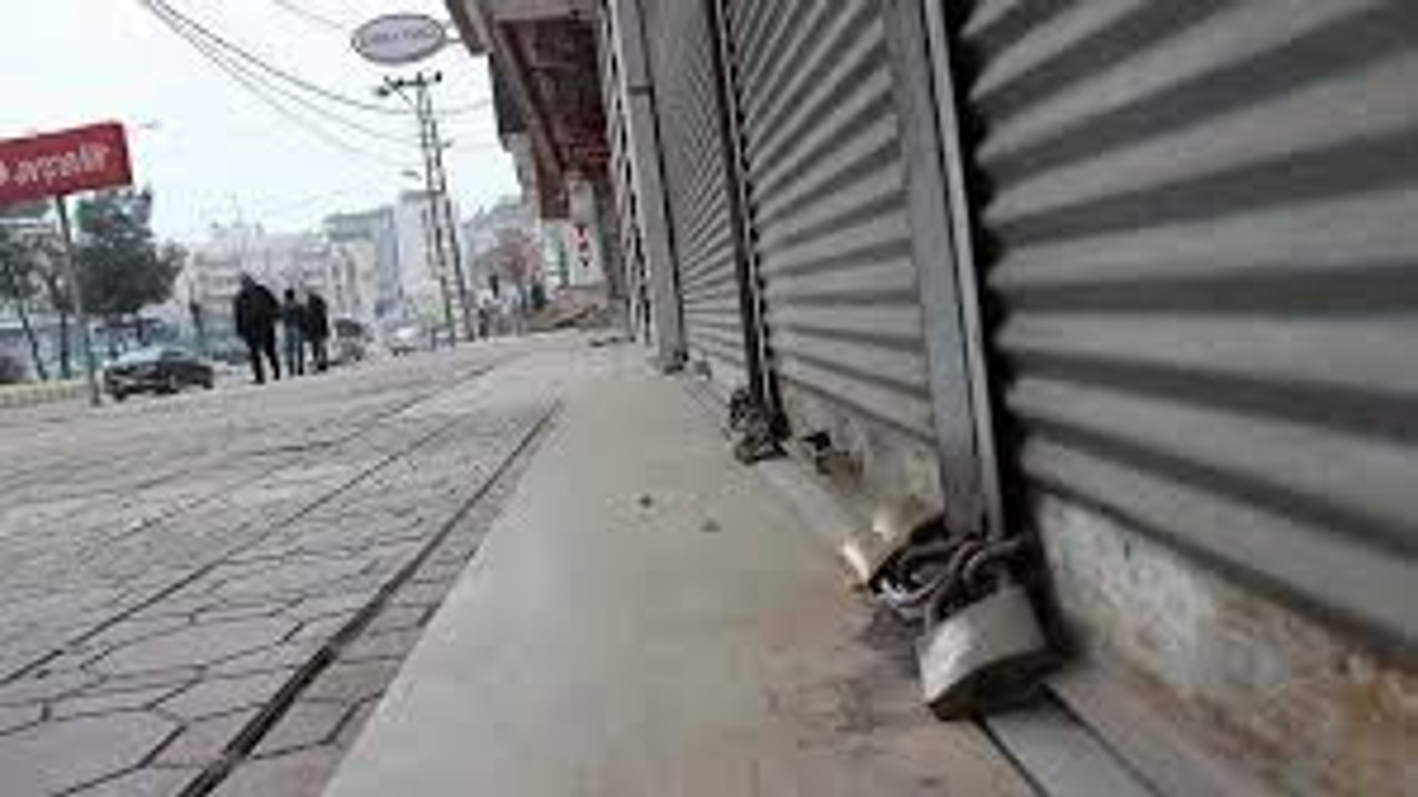 Günde 273 esnaf kepenk indirdi!