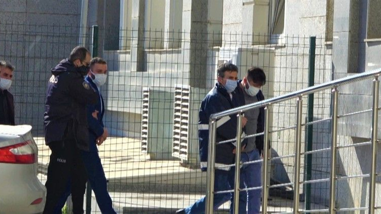 Cinayet zanlıları adliyede
