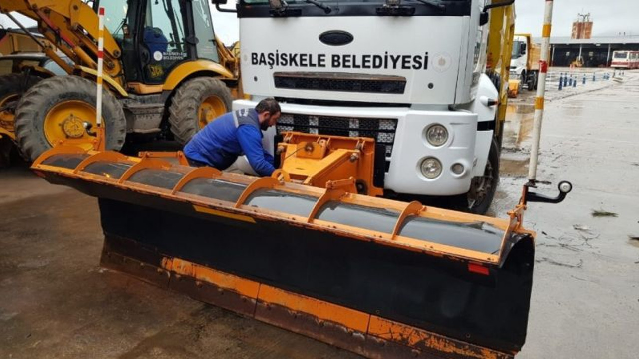Başiskele’de karla mücadele için hazırlıklar tamamlandı
