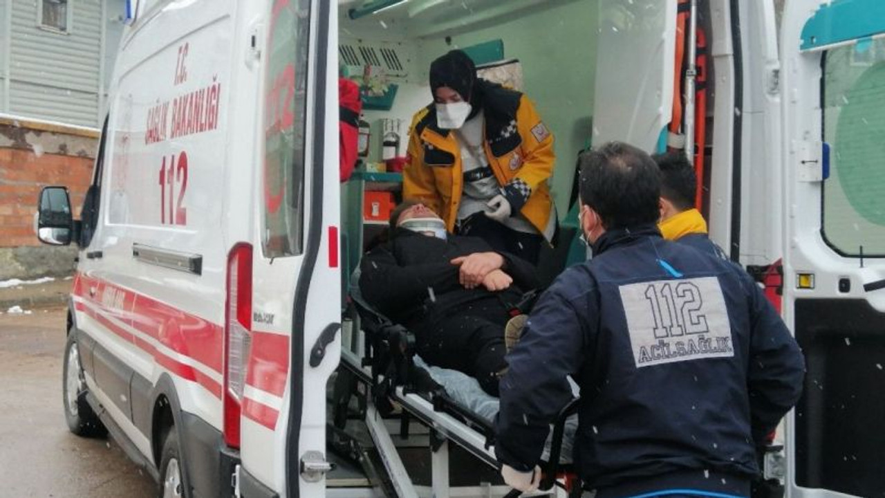 Kazanın şoku ve baba korkusuyla tir tir titredi