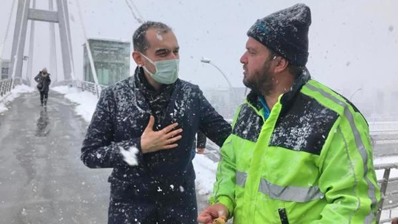 Kar timlerine baklavalı moral