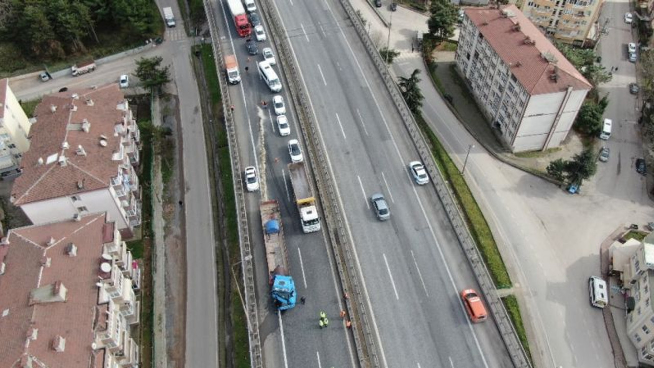 TEM’de kilometrelerce uzunlukta kuyruk oluştu