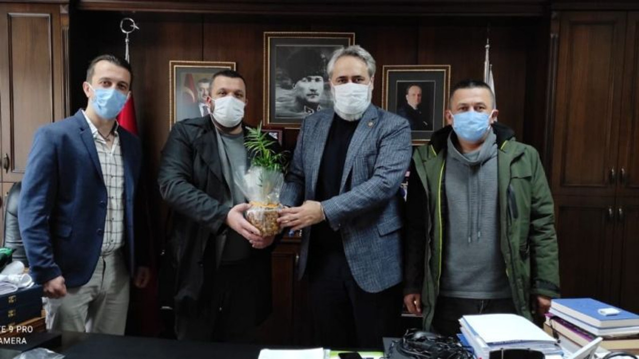 Genç Kandıralılardan Murat Aydın’a ziyaret