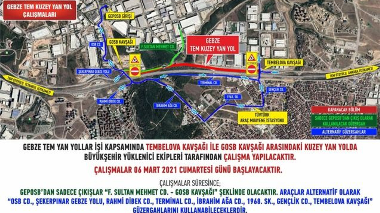 Çalışma var… O yol trafiğe kapanacak!
