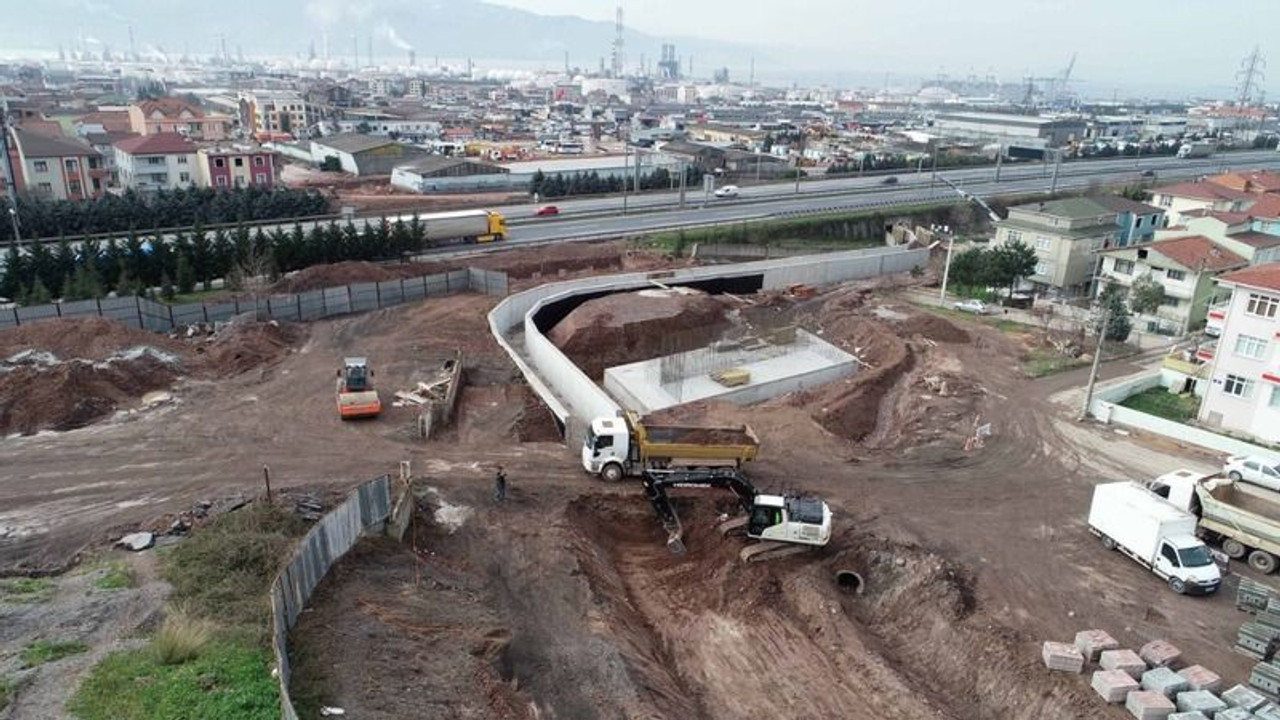 İlimtepe’ye otoyol geçiş köprüsü yapılıyor