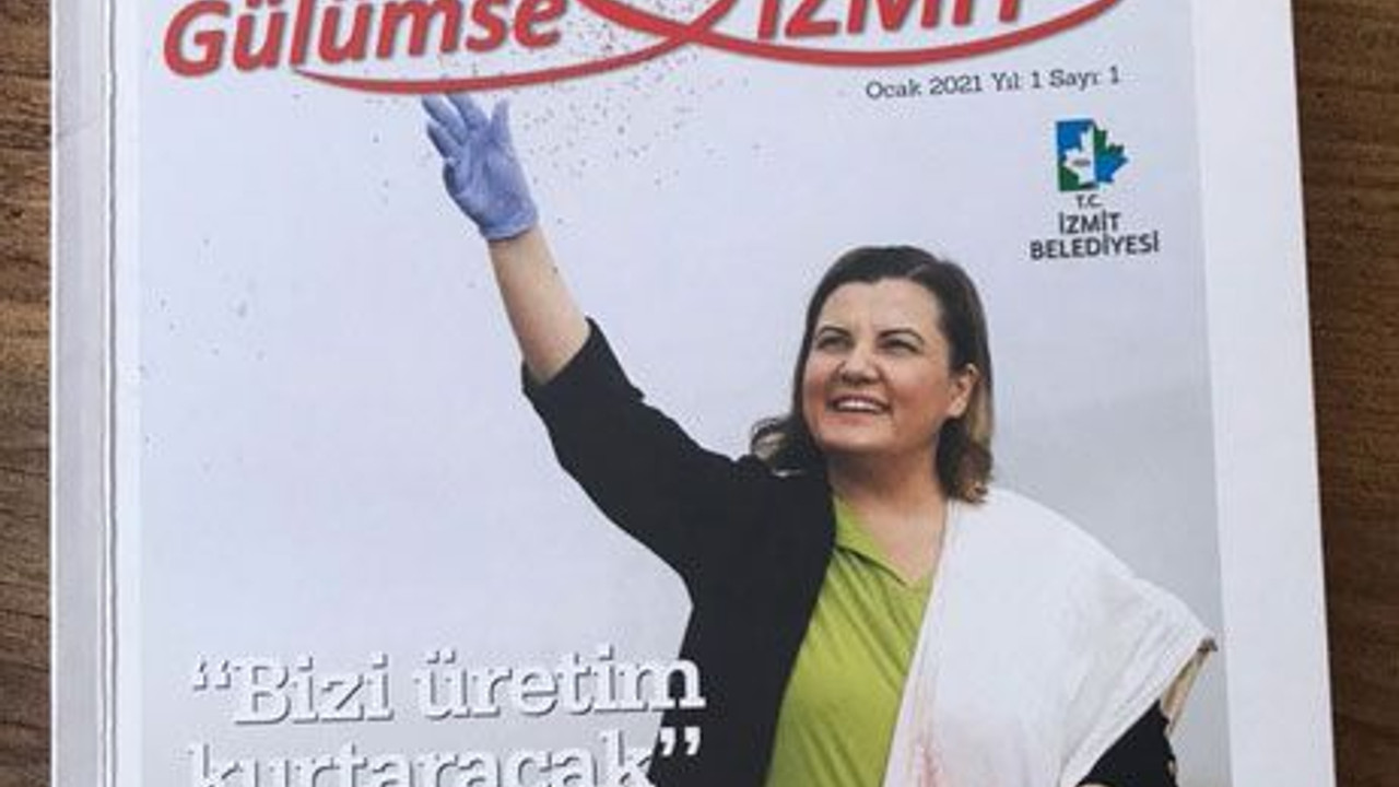 İzmit Belediyesi kapı kapı dergi dağıtıyor!