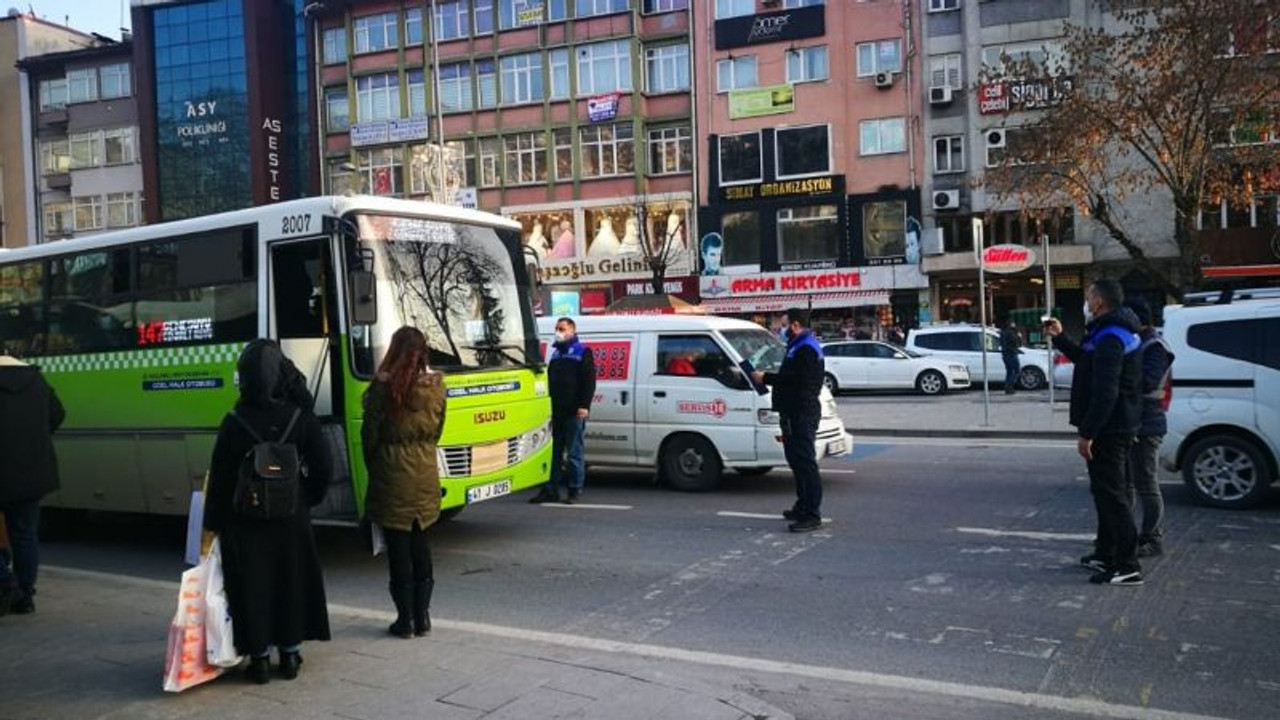 Toplu ulaşımda çok sıkı denetim başlatıldı