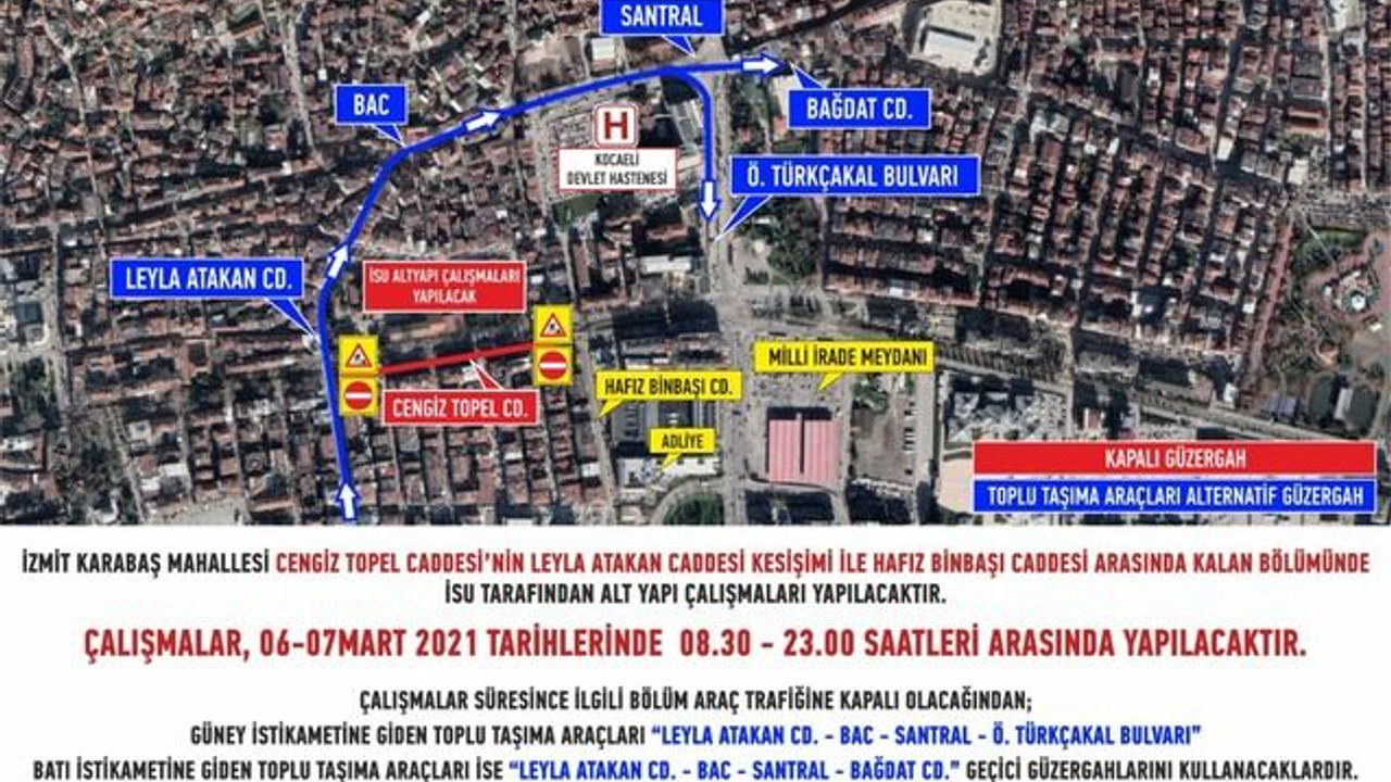O çalışma ertelendi!