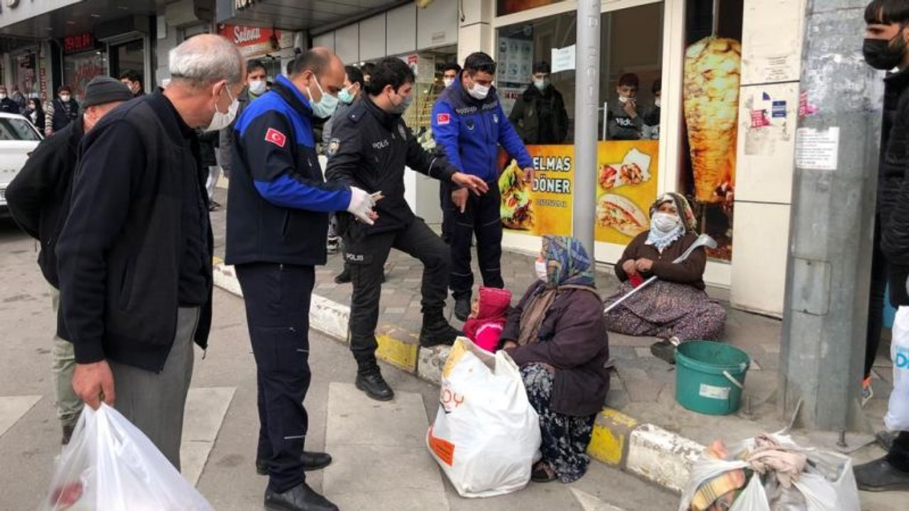 Dilencilere göz açtırılmıyor