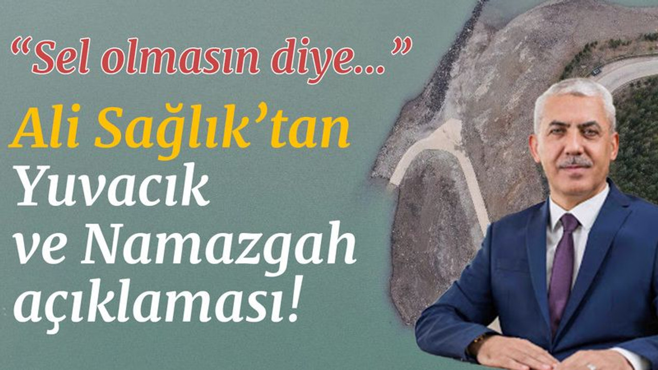 Ali Sağlık'tan Yuvacık, Namazgah ve Sapanca açıklaması!
