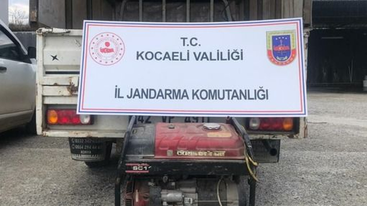 Jeneratör hırsızları JASAT dedektiflerinden kaçamadı