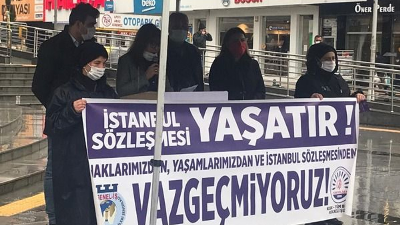 İstanbul Sözleşmesi’nden vazgeçmiyoruz!