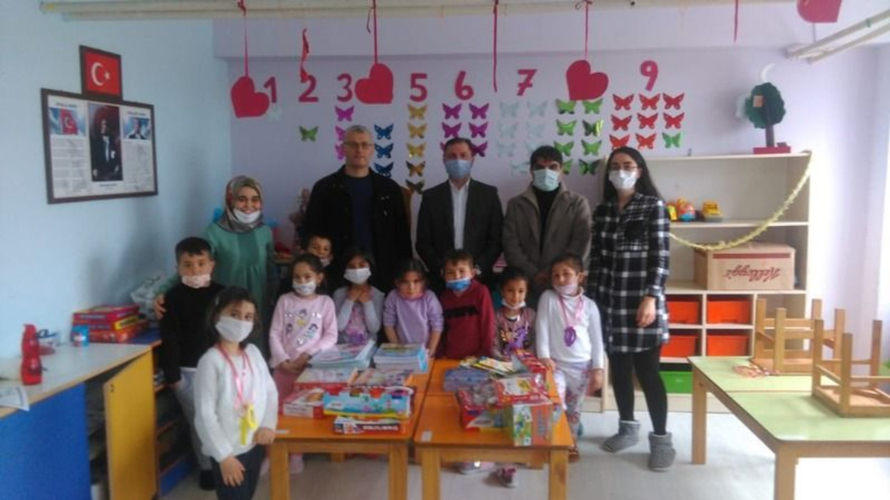 Şahinkayalar’ dan okul öncesi öğrencilerine destek devam ediyor