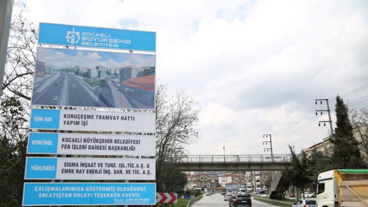 Kuruçeşme tramvay hattına çalışmalar başladı