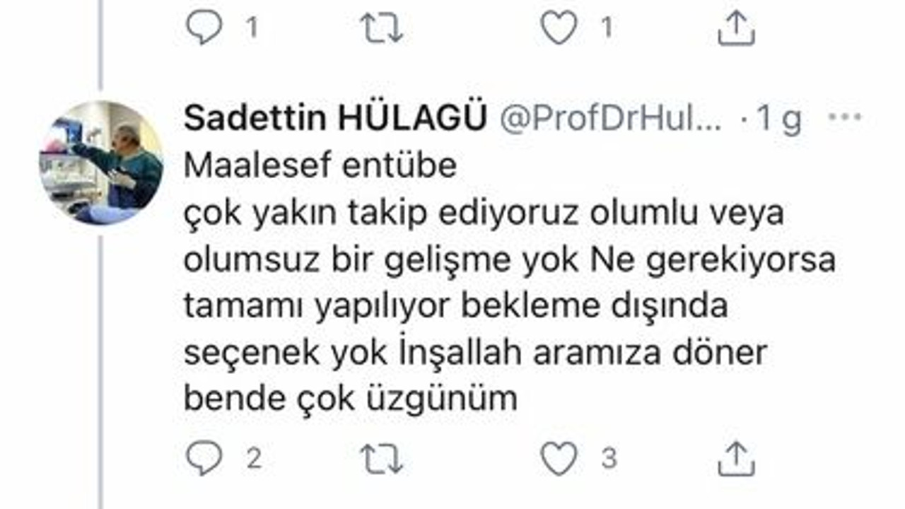 Hülagü açıkladı İşte Eylem Hoca’nın son durumu