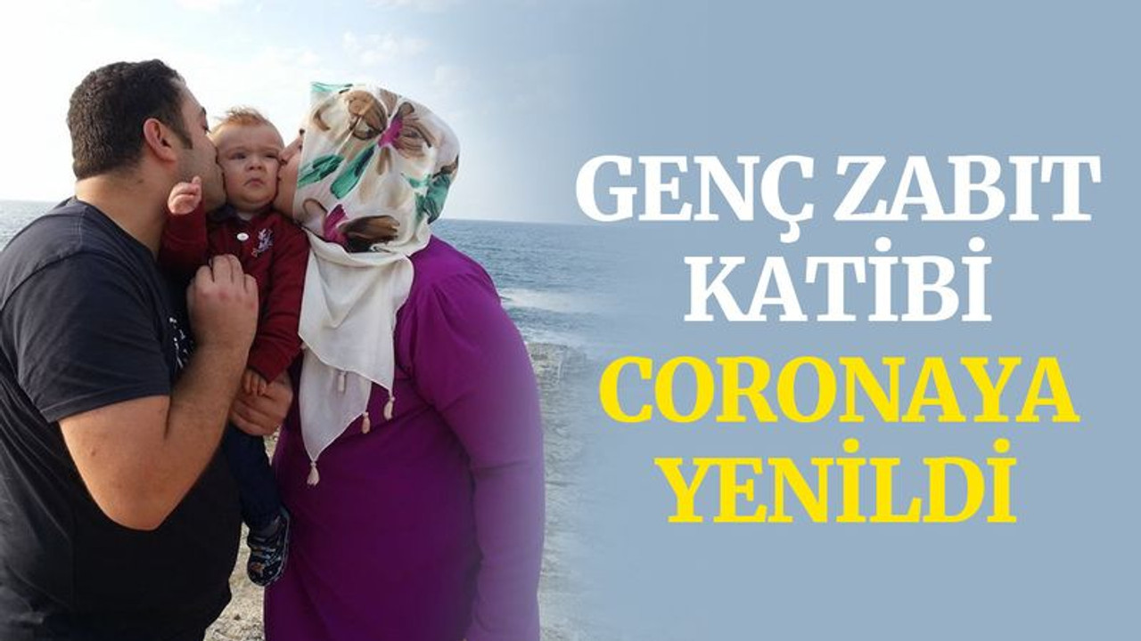 Kocaeli'de genç zabıt katibi, coronaya yenildi