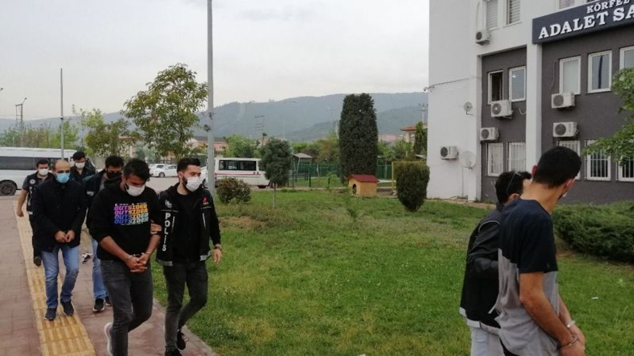 Uyuşturucu şüphelileri adliyede