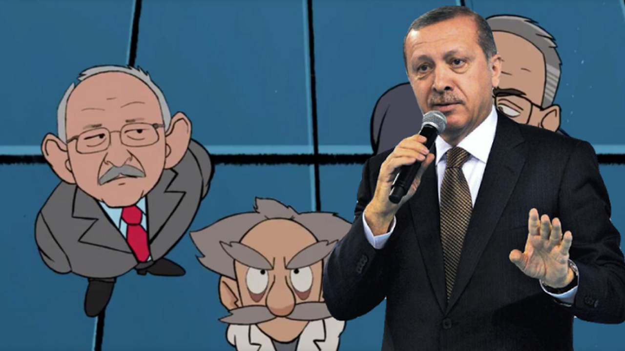Erdoğan izleyince küplere binmiş