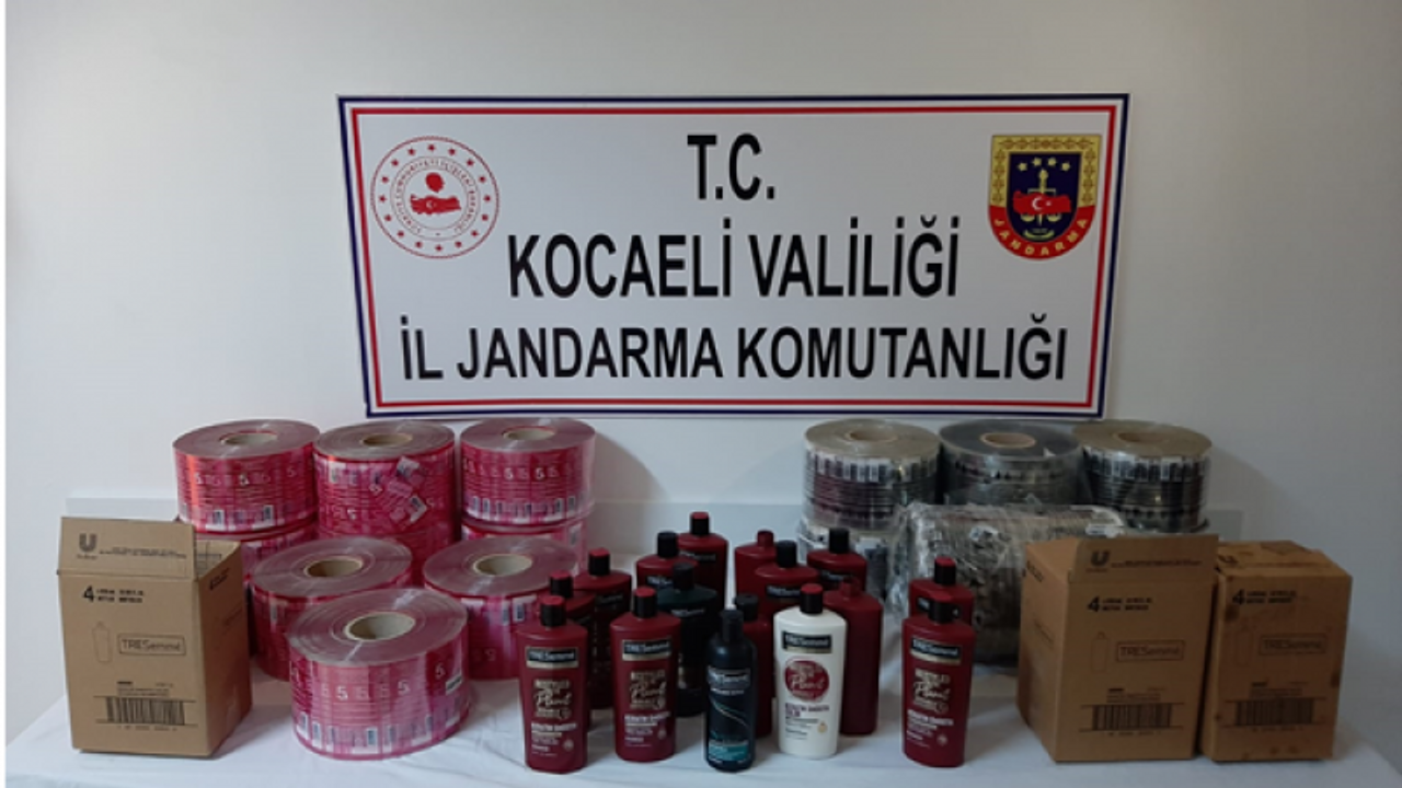 Dünyaca ünlü firmanın ürünlerini Kocaeli’de kaçak şekilde üretmişler!