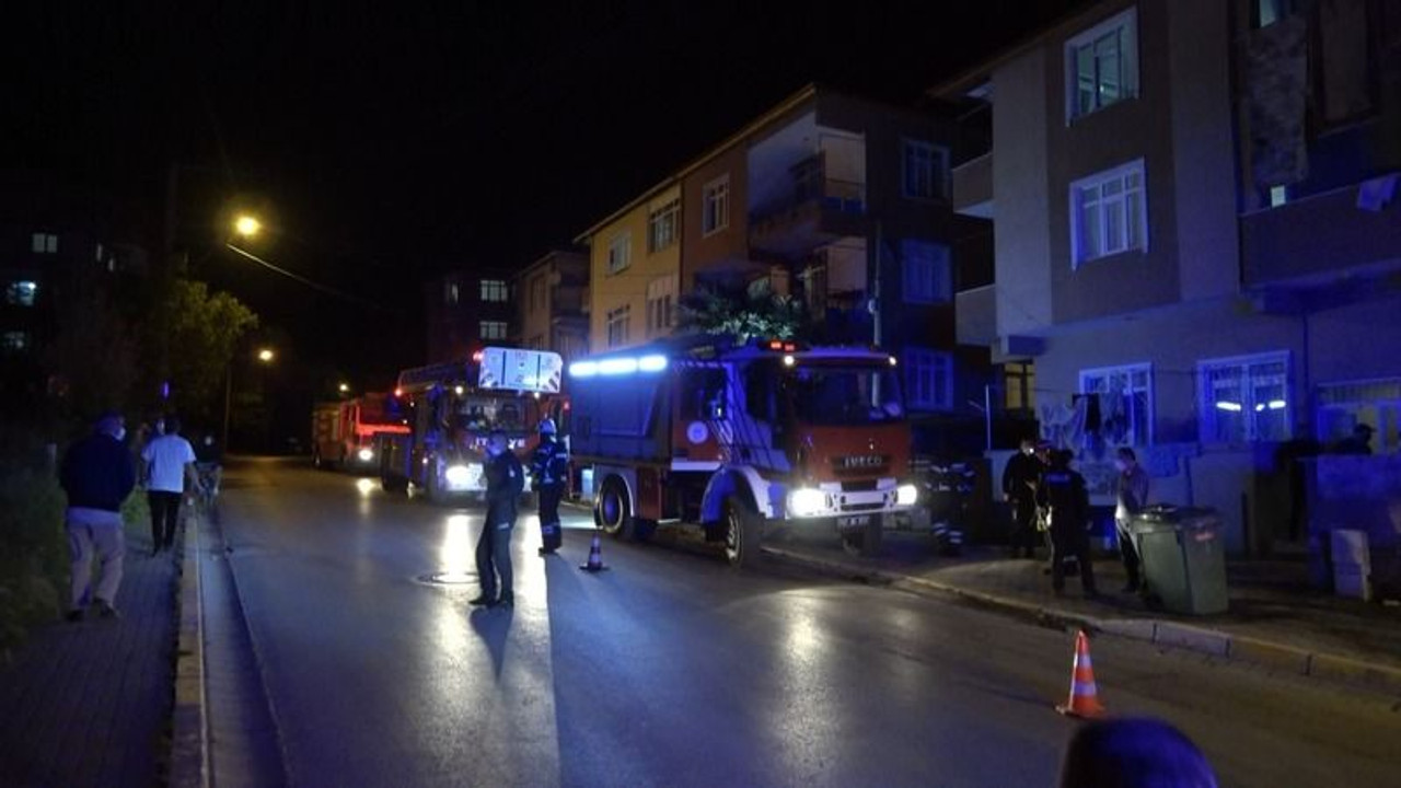 Çıkan yangında dumandan etkilendiler