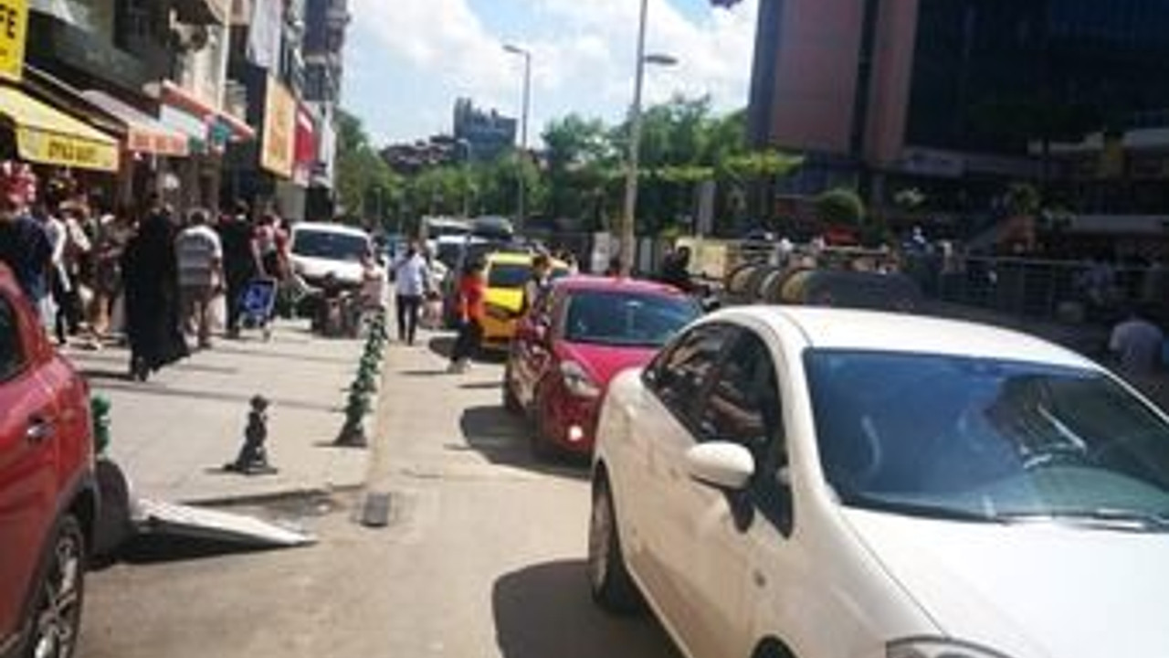 Kocaeli'de korkutan manzara