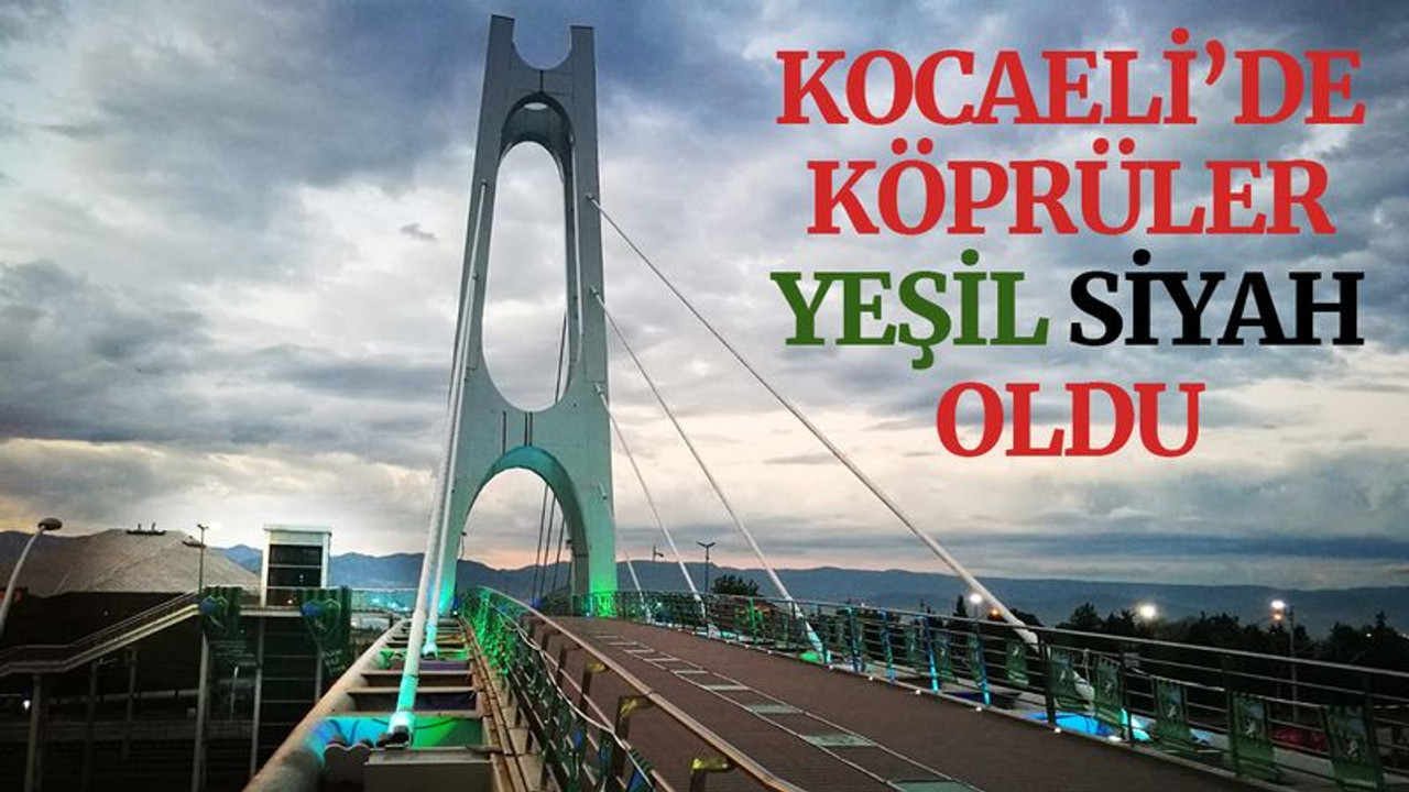 Köprüler, Kocaelispor bayrakları ile donatıldı