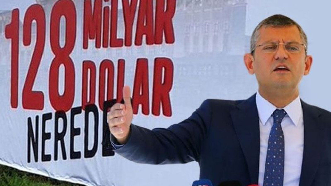 '128 milyar dolar nerede' afişi yerine tekrar asılacak