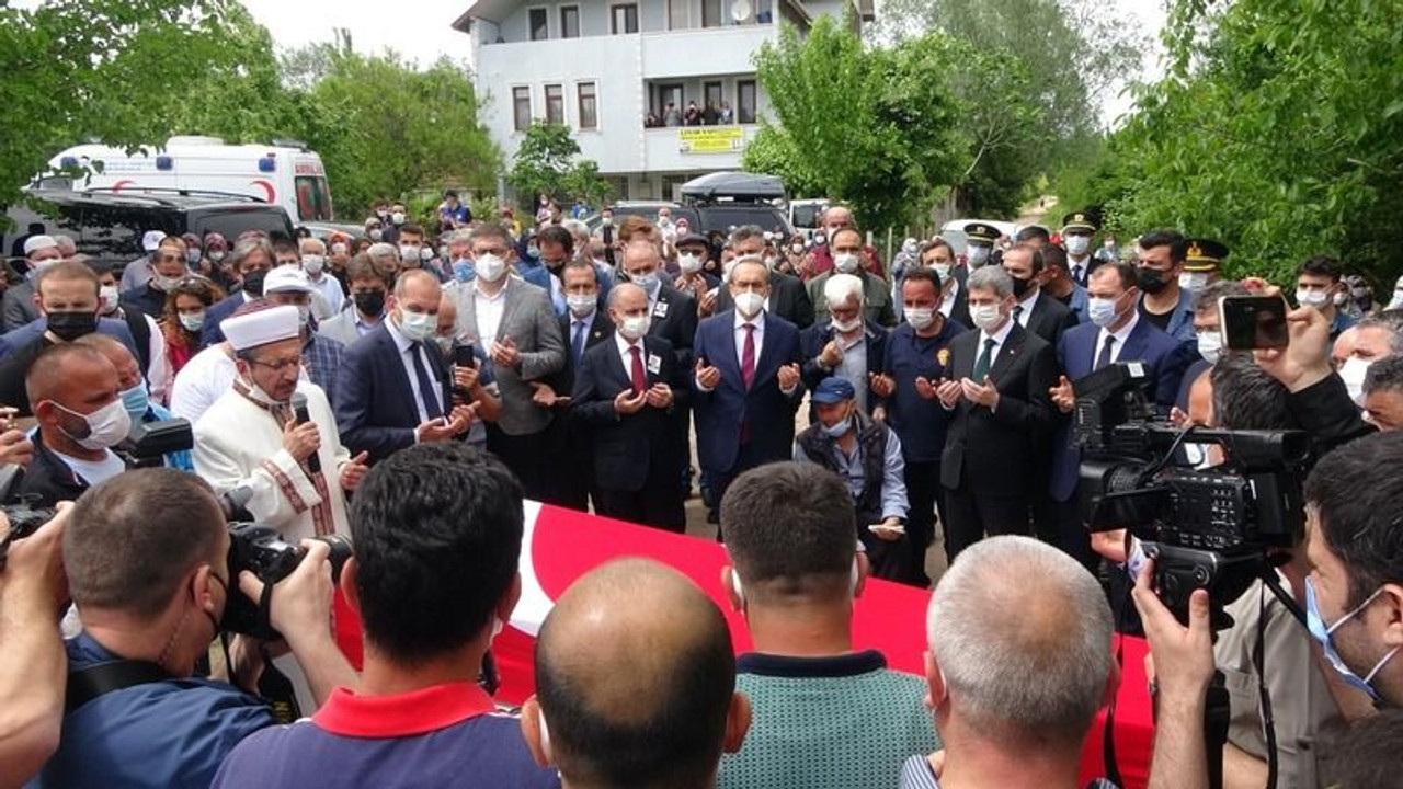 Şehit polis memuru son yolculuğuna uğurlandı