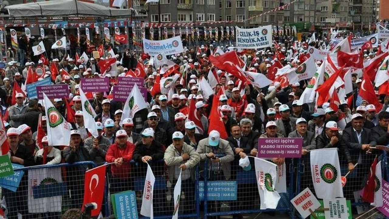 700 bin kamu işçisi taban ücret istiyor