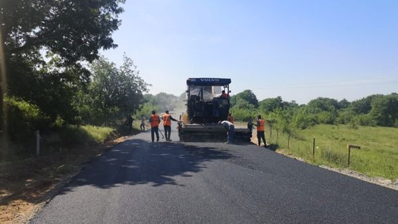 Gebze Tavşanlı – Pelitli yoluna asfalt serildi