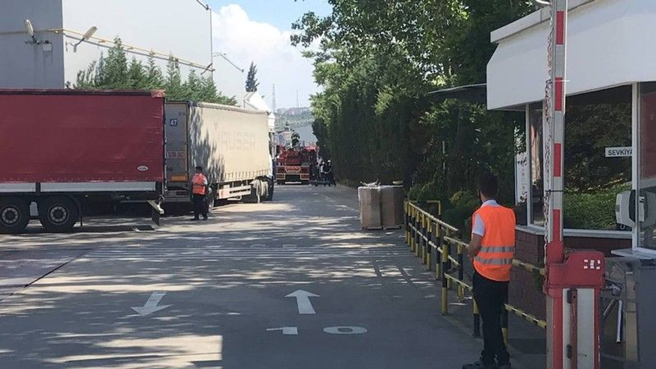 Ambalaj fabrikasında yangın!