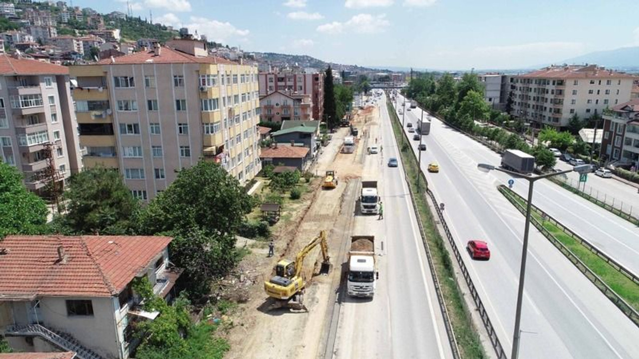 Kuruçeşme tramvay hattında hummalı çalışma
