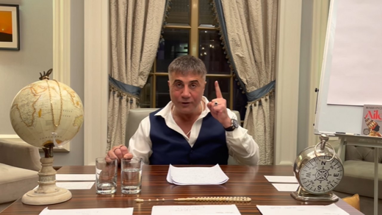 Sedat Peker yine Süleyman Soylu'yu hedef aldı