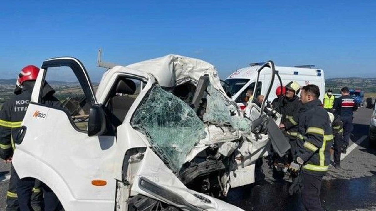Kuzey Marmara’da feci kaza 1 ölü 1 yaralı!