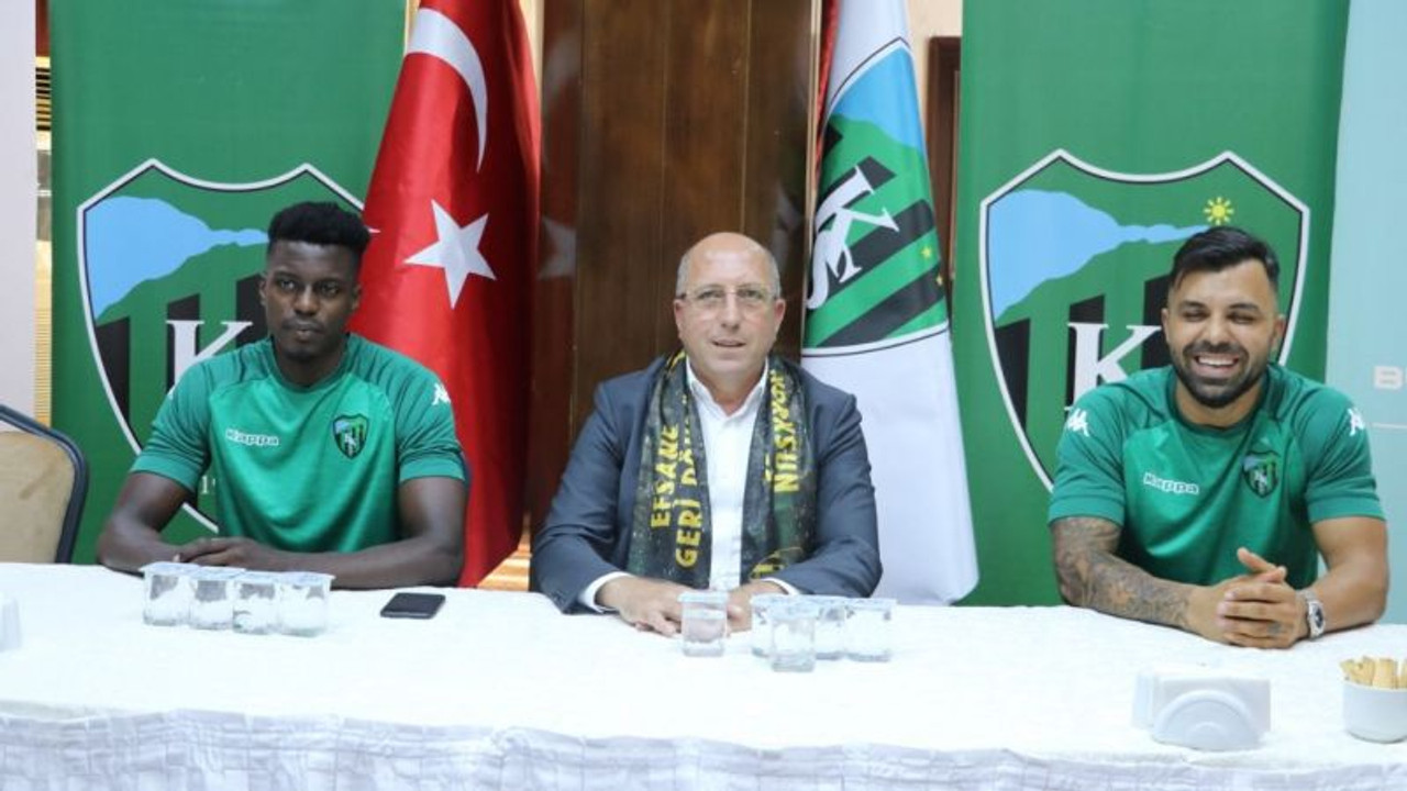 Kocaelispor, Pereira ve Hatipoğlu'nu renklerine bağladı