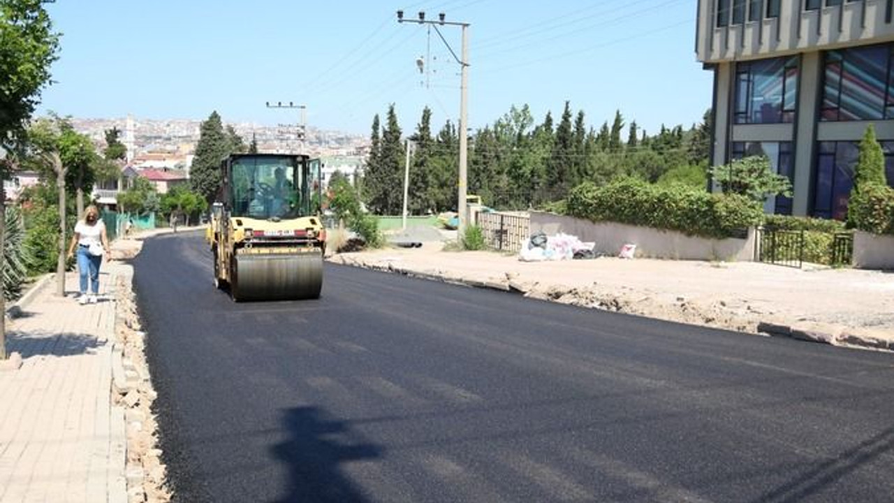 Battalgazi Caddesi’nde yoğun çalışma