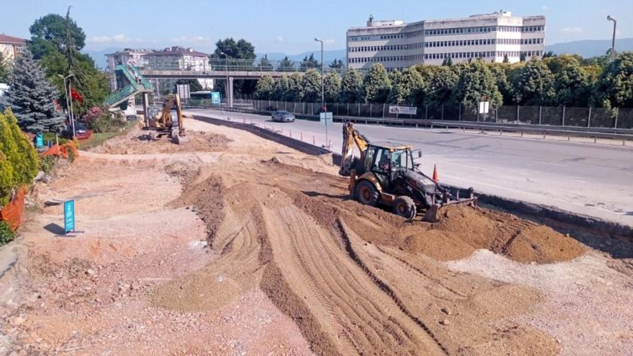 Kuruçeşme tramvay hattında TMT serimine başlandı