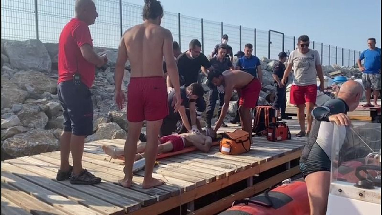 Kayalıklardan denize atlayış yapan genç hayatını kaybetti