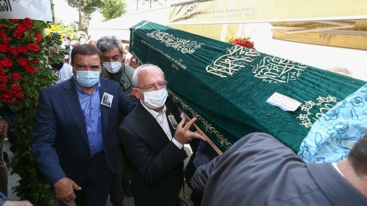 Kılıçdaroğlu, Nermin Güneş'in cenaze törenine katıldı