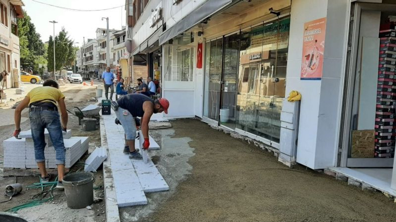 Gazanfer Bilge Caddesi’nin alt ve üstyapısı yenileniyor