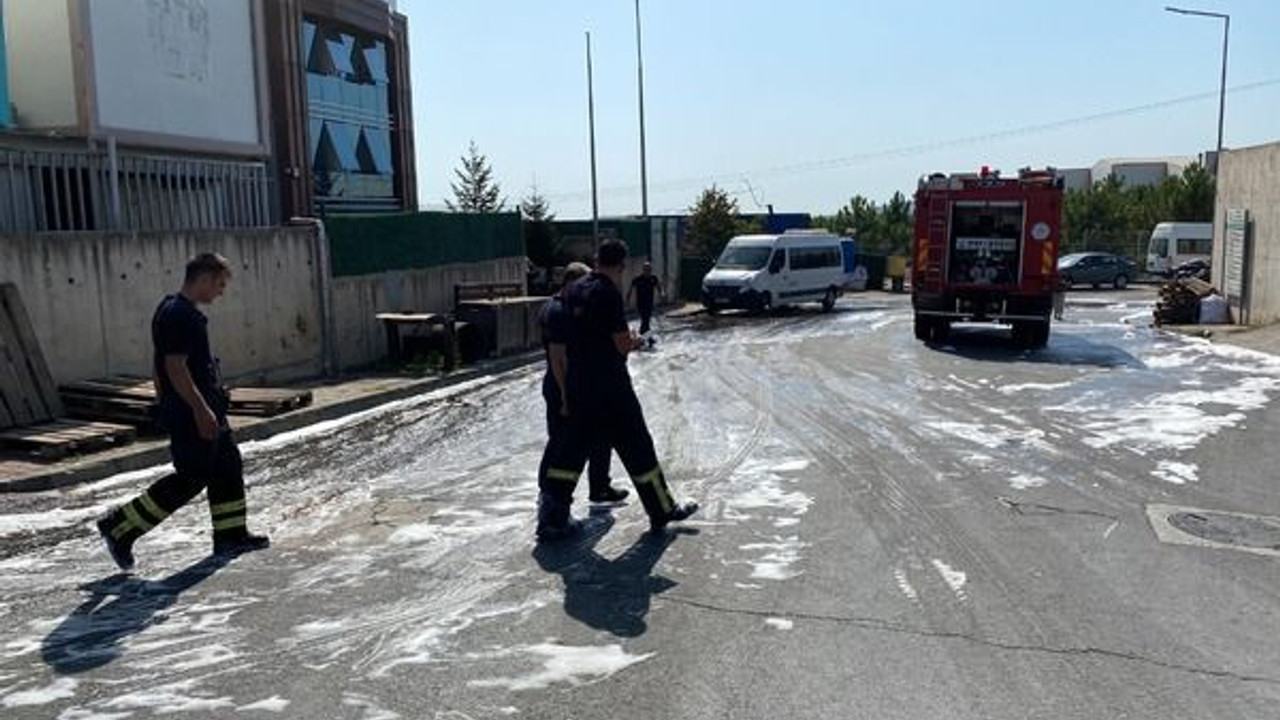 Fabrikada LPG tüpü patladı!