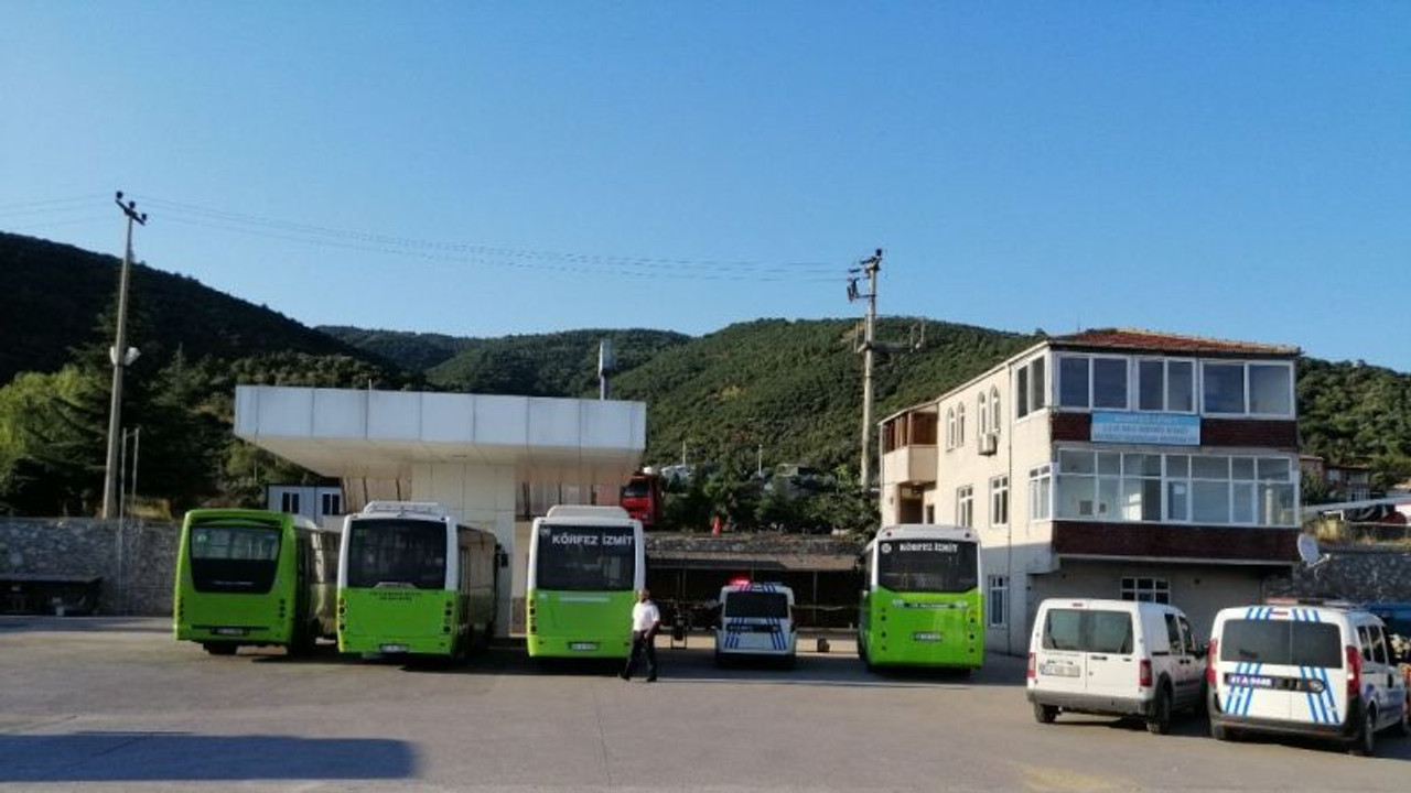 Otobüs şoförü ilk iş gününde dehşeti yaşadı