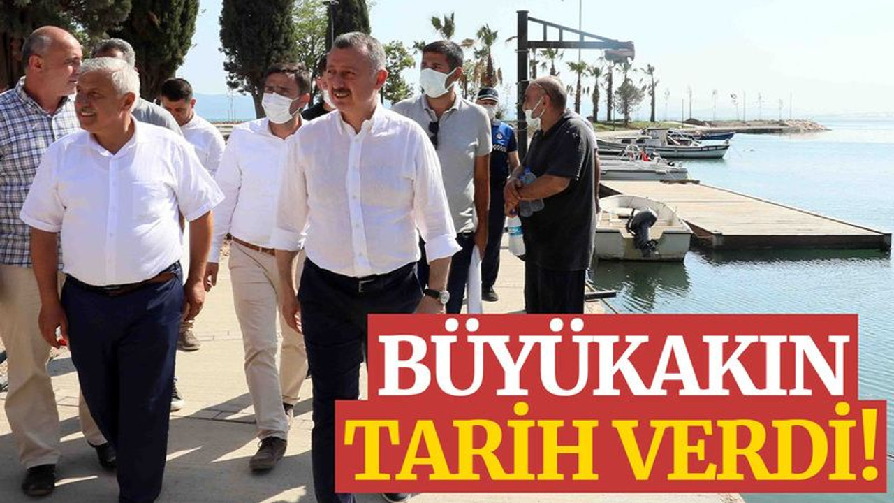 Tahir Büyükakın, tarih verdi